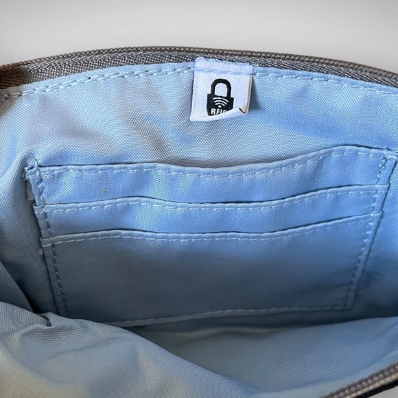 BAGGALLINI Black RFID Zipper Closure‎ Wristlet | EUC - Picture 5 of 7